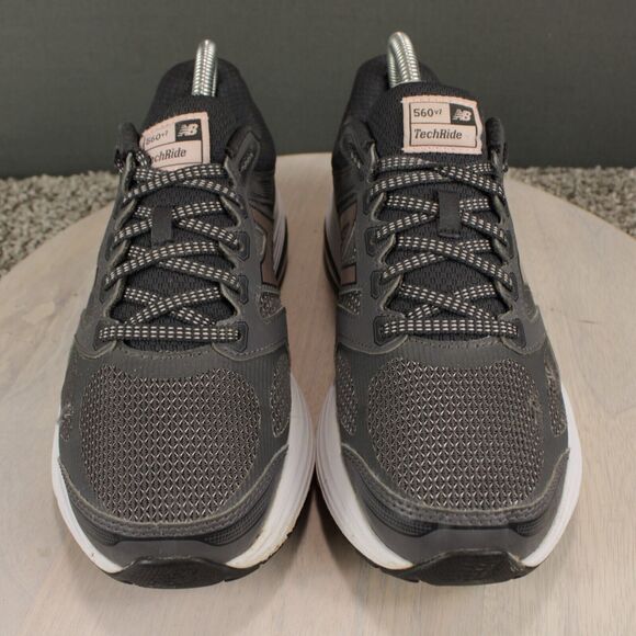 New Balance 860v7 Running Shoes Womens 8.5 Gray Mesh Athletic Sneakers - Picture 4 of 10